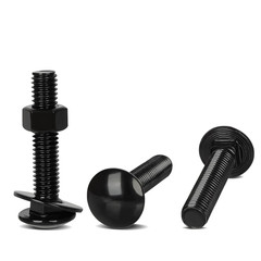 1/4-20 X 1-1/2″ Carriage Bolt Kit, Stainless Steel 304 Carriage Bolts Screws wit