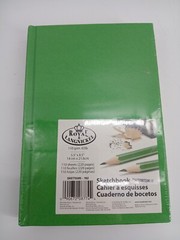 Textured Green Sketchbook Journal Royal Langnickel (Sealed) New