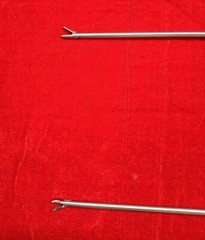 2pc-Laparoscopic Needle Holder 5mmx330mm High Quality Reusable Instruments