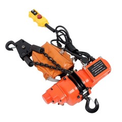 2200lbs Electric Chain Hoist 110V 10ft Lifting Height,10ft Wired Remote Control