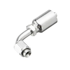 NEW 10 PCS 13943 4-4 PK STYLE HYDRAULIC HOSE FITTINGS 1/4″ FJIC 90 Degree