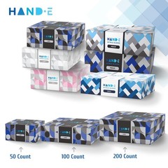 Black Nitrile Disposable Gloves Large, 50 Count – BBQ, Tattoo, Hair Dye, Cook…