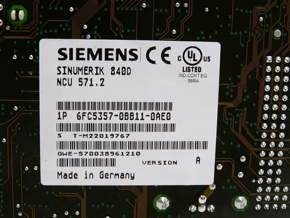 Siemens SINUMERIK 840D/DE NCU 6FC5357-0BB35-0AA0 Used tested 1 Years Warranty