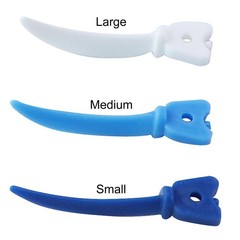 Dental Plastic Wooden Wedges Arc Diamond Diastema Matrix Wedge w Circular Hole