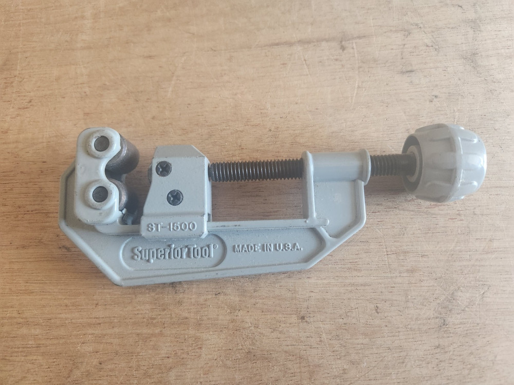 Superior St-1500 Tubing Pipe Cutter Cutting Plumbers Tool USA 1/4″ To 1-5/8″