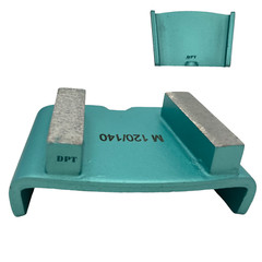 Grinder Tooling Quick Change for HTC Concrete Grinders Medium Bond 120 Grit