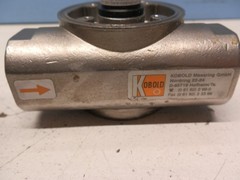 KOBOLD DRG 149552 FLOW METER 5-90L/min DN1 PN16