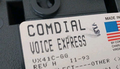 Vintage Comdial Voice Express Complete Office Secretary Company Desk Phone 1990s