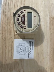 Intermatic Programmable Digital Timer PB 313E Single Pull Double Throw 16A 120V