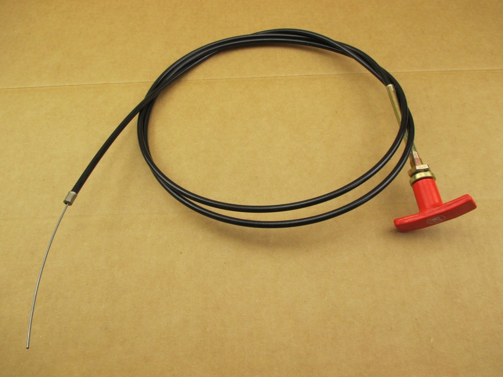 47V1535 New Universal Tractor T Handle Pull Cable 82″ Long