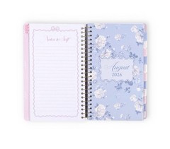 Love Shack Fancy X Target Yoobi Planner 5”x8”Everblooming Rosettes Ballet Bloom
