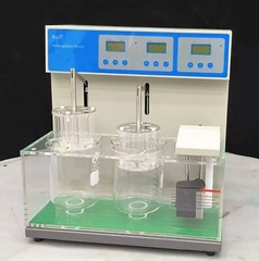 Double Cups Equipment Tablet Disintegration Tester 110V Brand New