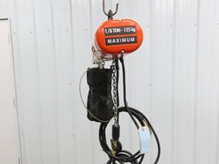 CM Lodestar A Electric Chain Hoist 1/8 Ton 32 FPM Variable Speed 15′ Lift New