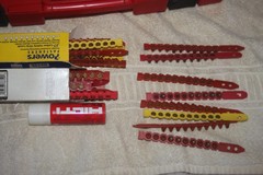 Hilti DX36M Powder Actuated Nail Stud Case ONLY w Some Accessories (Fastner/Nail