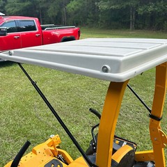 For John Deere Universal Tractor Lawn Mower Top Canopy 2″ x 2″ or 2″ x 3″ ROPS