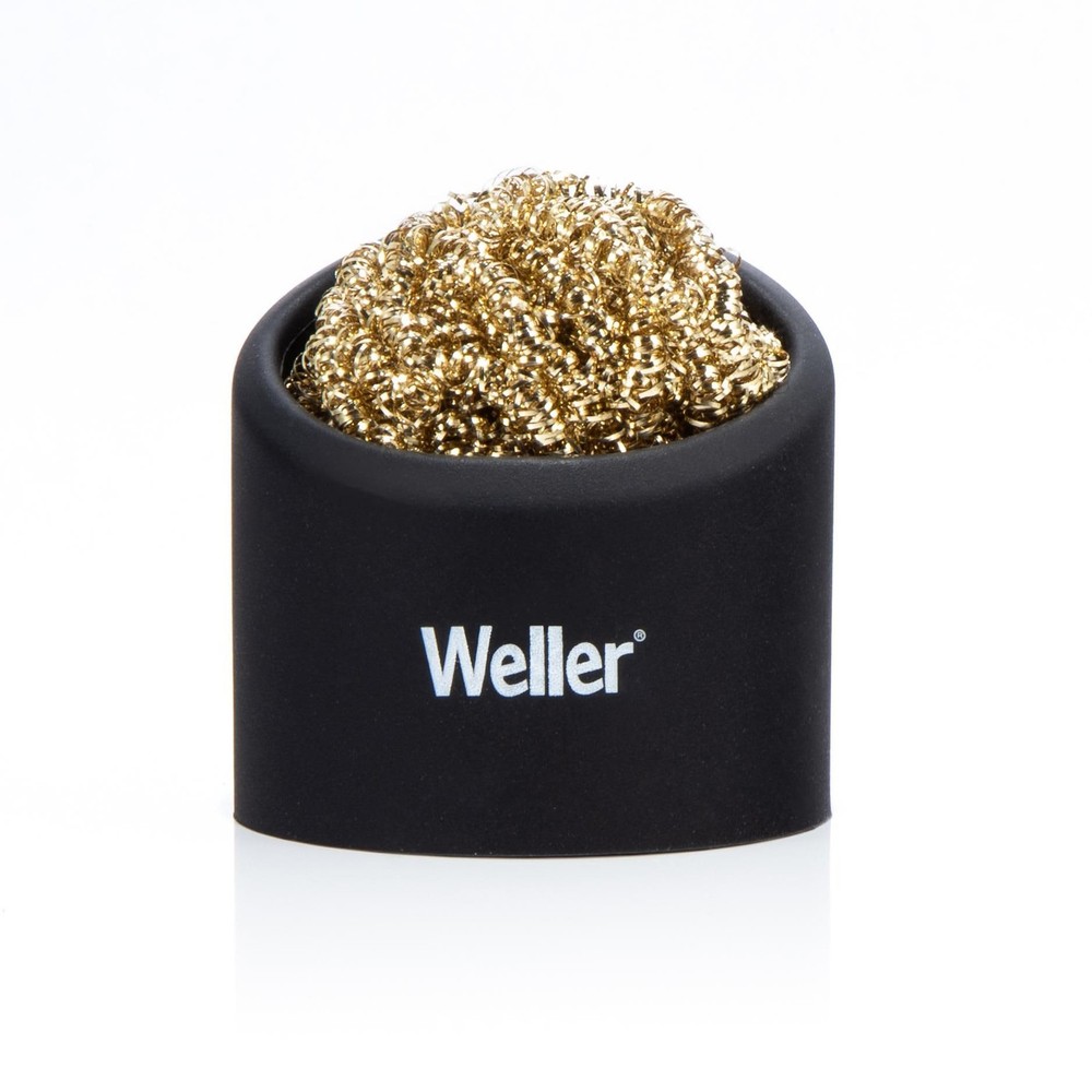 Weller Soldering Brass Sponge Tip Cleaner with Silicone No Size, Color