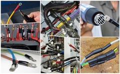 1/2″ 100 FT. 100 Feet BLACK 13mm Polyolefin 2:1 Heat Shrink Tubing Tube Cable UL