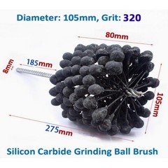 105mm 320 Grit – Ball Cylinder Engine Hone | For 4″ Bore V8s | Ball Brush Hone