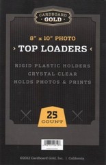 250 8×10 Ultra CBG Premium Pro Hard Rigid Toploaders Photo Topload Holders – New