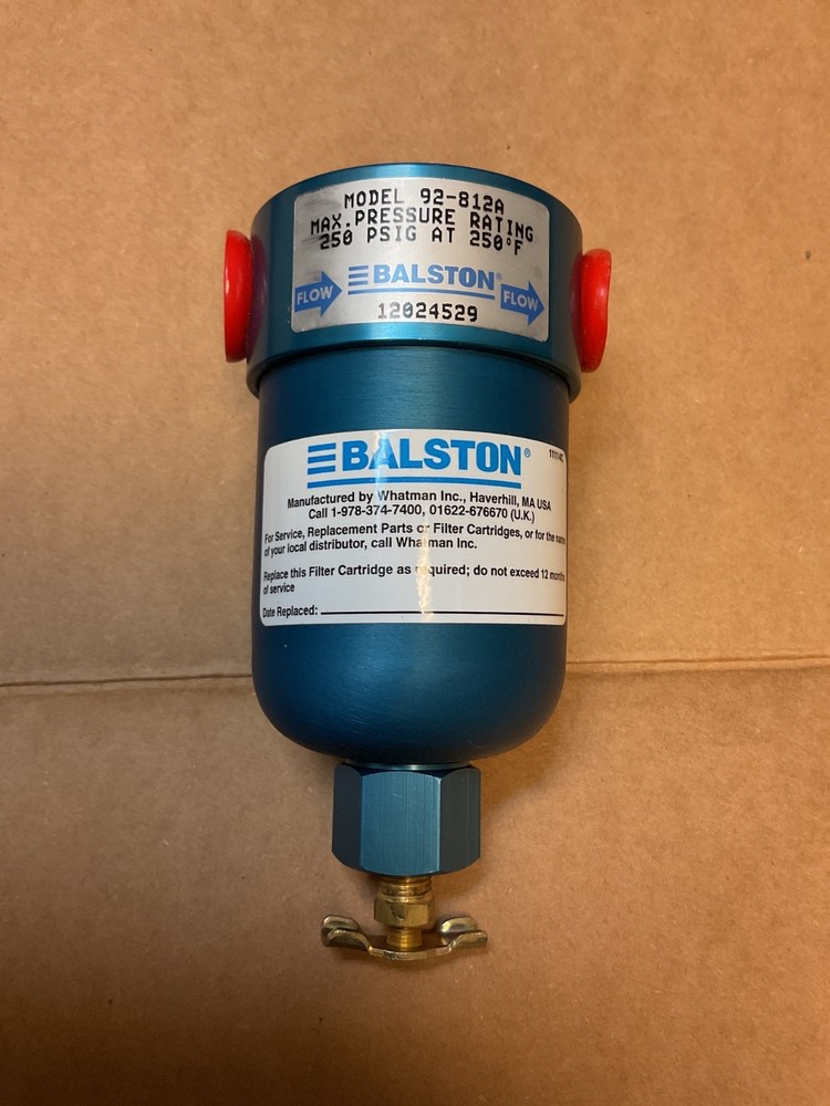 New Balston 92-812A Pneumatic Air Filter 250 PSI 2-8999-397-00-0