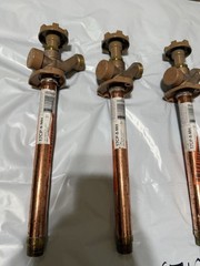 (4Pack) Woodford 1/2″ x 3/4″ Brass Sweat x MPT x 8″ L Anti-Siphon Sillcock Valve