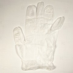 12 pc (6 Pair) Vinyl Gloves, Individually Wrapped, Medical Exam Gloves Sz L, PPE