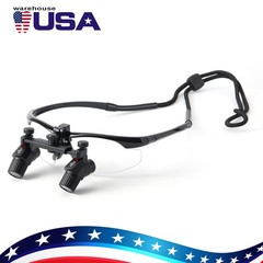Ergo Dental Loupes Upright Posture Prism Optics Protect Spine 4.0X Magnific