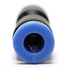 Pneumatic Straight Union Push 1/4″(6mm) Tube QUICK To Connect Air Fitting 150pc