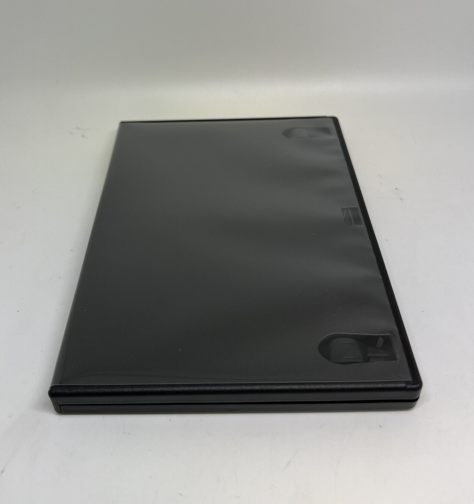 5 PCS NEW HIGH QUALITY 14MM DOUBLE (2) DVD CASES WITH FLIP TRAY, BLACK, PSD43