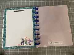 Happy Planner Classic Squad Girls Planner 12 Months 9 Disc Vertical Color Block