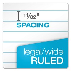 Tops 7573 Perforated Everyday Writing Legal Pad, 8.5 x 14 In Office Product