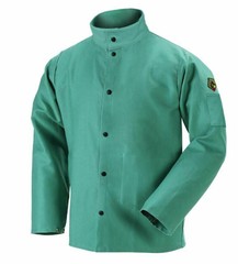 Revco Black Stallion TruGuard 200 FR Cotton Welding Jacket Green Choose Size