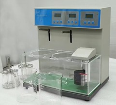 Double Cups Equipment Tablet Disintegration Tester 110V Brand New