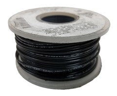 500′ Alpha 422010 Black 20AWG Stranded Hook Up Wire PVC UL AWM 1061 300V NEW