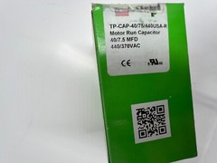QTY 2 TradePro Round Dual Motor Run Capacitor TP-CAP-40/75/440 40/7.5 MFD