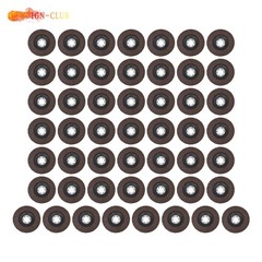 50Pcs Premium Zirconia Flap Disc Sanding Grinding 4-1/2″ X 7/8″ 40 Grit Grey