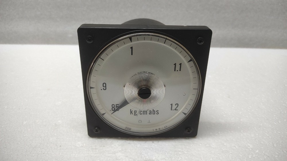 TDS TSURUGA ELECTRIC TMW-4B PRESSURE INDICATOR 0.85-1.2 KG/CM