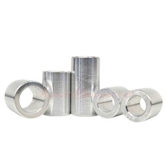 ID 6mm Aluminium Alloy Bushing Washer Round Unthreaded Standoff Collar Spacers