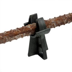 Snap Rebar Chairs 100 Pack Durable Heavy Duty Plastic for Bar Sizes 3-5