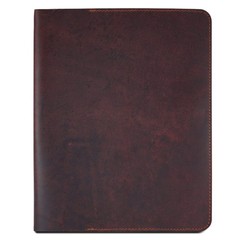 , Heavy Duty Full Grain Leather Journal Cover (8.5 x 11 in.), Refillable Cahi…