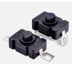 50/100/200x AC 250V 1.5A Latching On/Off Switch Self-Lock Push Button Switch US