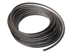 9/16″ Steel Core Wire Rope Bulk 230 FT 6×19 Crane Winch Tow Lift