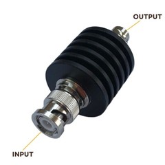 Coaxial 10W BNC-JK RF Attenuator DC-4GHz 50ohm 1dB 3db 10db 15db 20db 30db 40dB