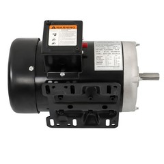 Farm Duty Single Phase Motor 1 HP 1750RPM 115V/230V 56 Frame 13.6/6.8A CW/CCW