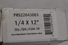 Pro Star 1/4″ x 12″ High Conductivity Gouging Carbon Electrodes Lot of 50
