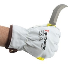 Stauffer Trackman Premium Goatskin Leather, Kevlar Lined, Cut Resistant Work …