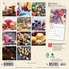 Kitchen | 2027 7×14″ (Hanging) Monthly Mini Wall Calendar