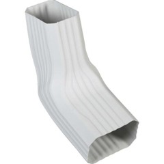 Amerimax 2X3 Wht A-B Trans Elbow