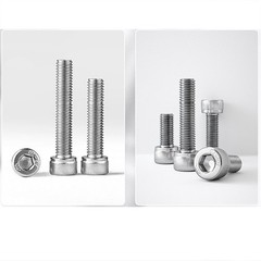 M3 M4 A2 Stainless Steel Allen Key Bolts Socket Cap Screws Hex Hexagon Head