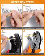 Pin Connector Kit for Car Electrical Wire Connectors Terminal, 944 Pcs